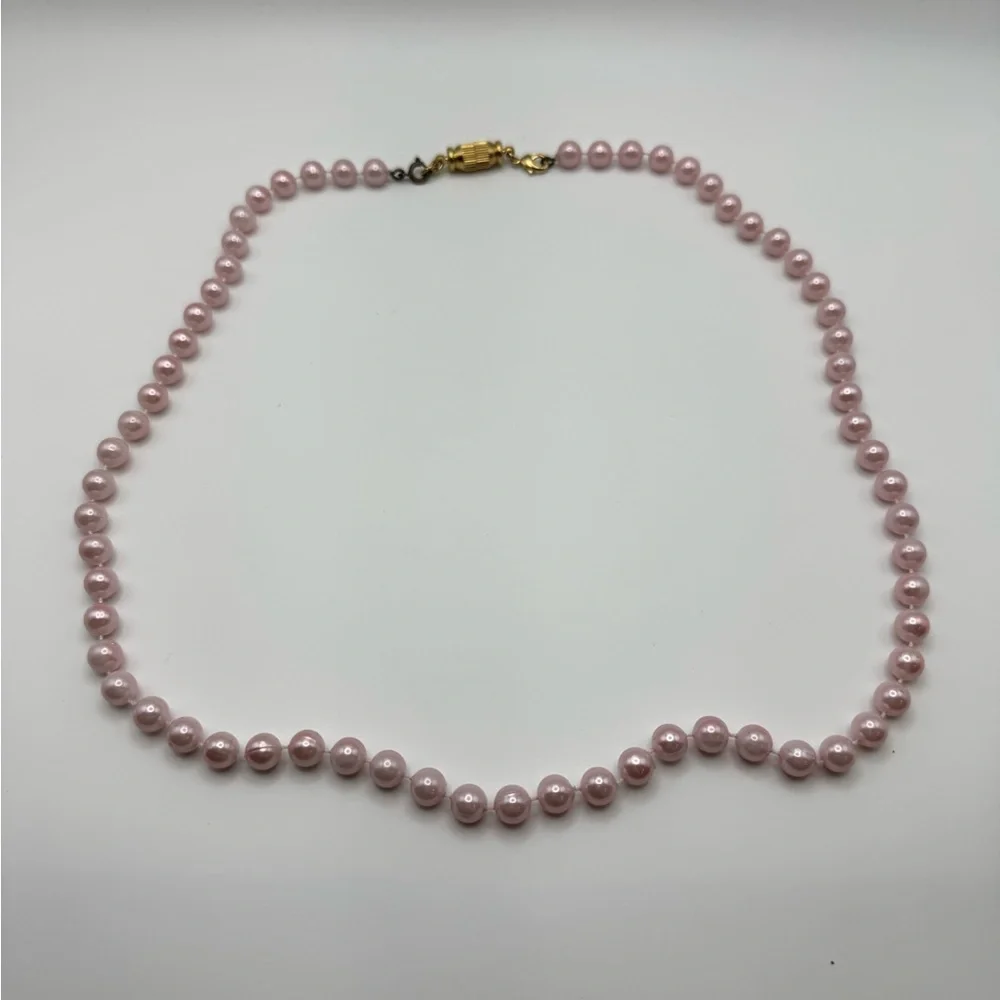 Pink Honora Pearl Necklace - Picture 2 of 4